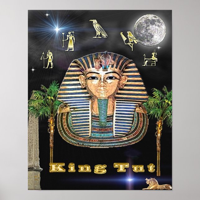 Poster Le roi Tut et l'Egypte (Devant)