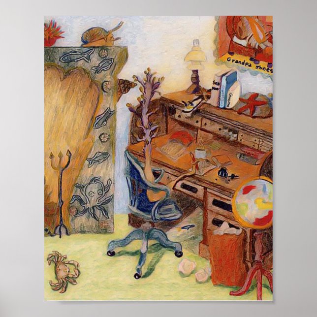 Poster Le romancier (Devant)