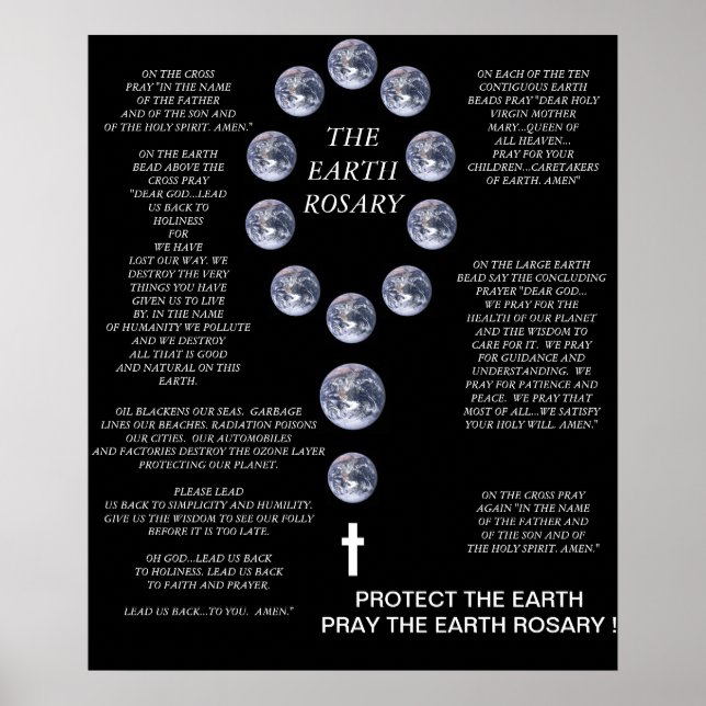 POSTER LE ROSARY DE LA TERRE (Devant)