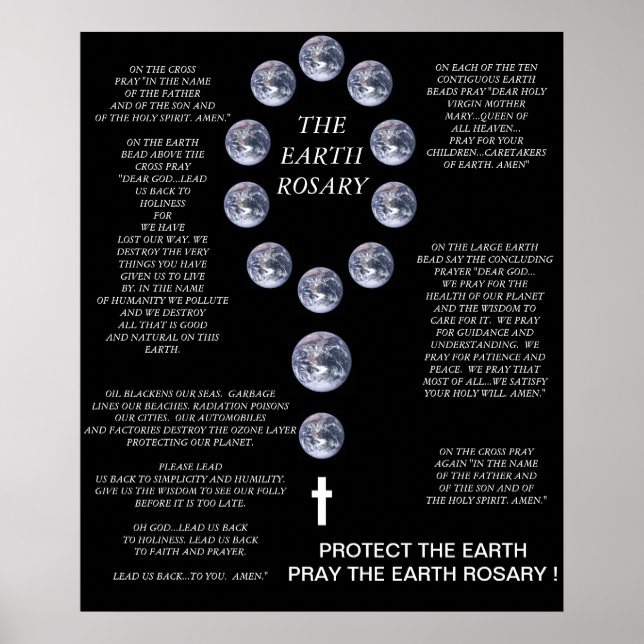 POSTER LE ROSARY DE LA TERRE (Devant)