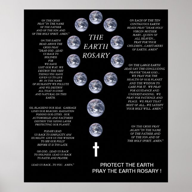 POSTER LE ROSARY DE LA TERRE (Devant)