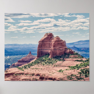Poster Le rouge de Sedona bascule l'affiche de  
