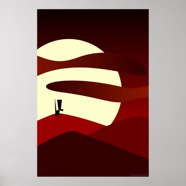 Poster Le rouge des chiens (Devant)