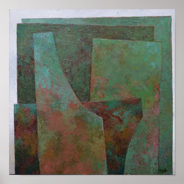 Poster Le rouge et le vert (Devant)