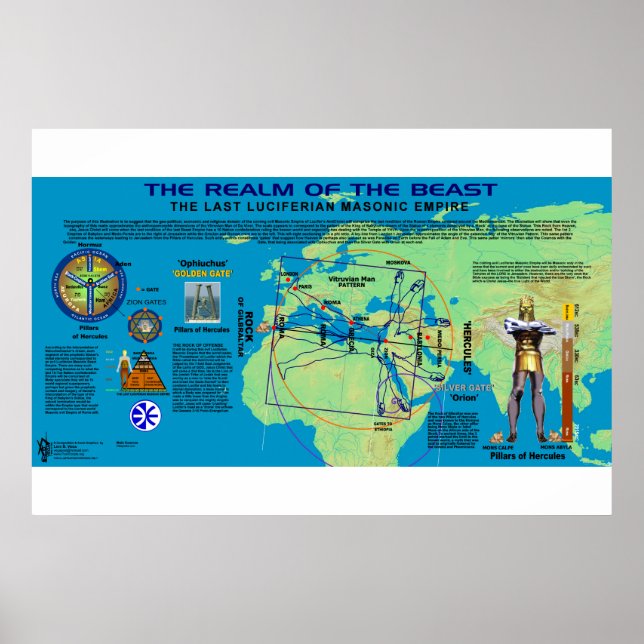 Poster Le royaume de l'AntiChrist (Devant)