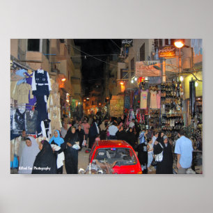 Poster Le rythme du marché de Louxor