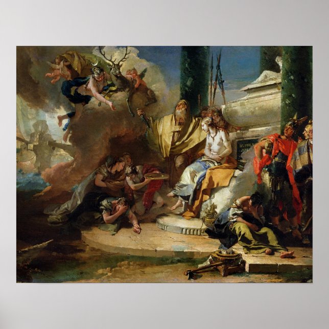 Poster Le Sacrifice de l'Iphigénie (Devant)