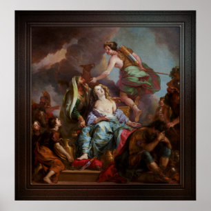 Poster Le sacrifice de l'Iphigénie par Charles de La Foss