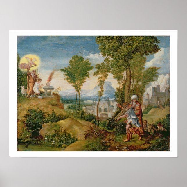 Poster Le Sacrifice d'Isaac (Devant)