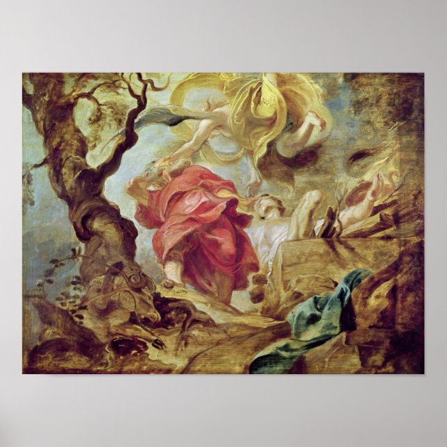 Poster Le Sacrifice d'Isaac (Devant)