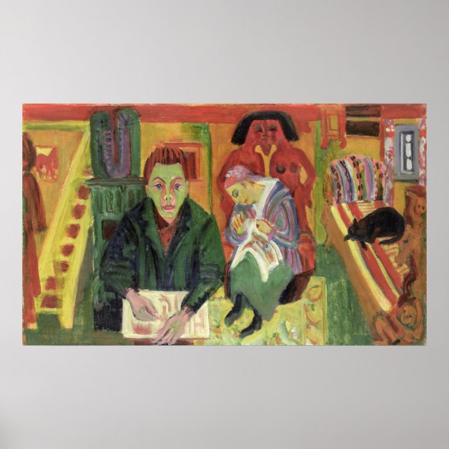 Poster Le Salon, 1920 (Devant)