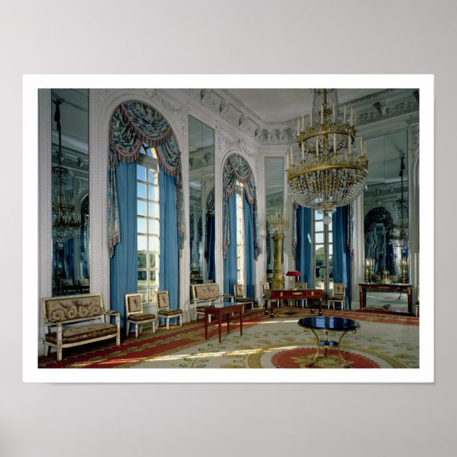 Poster Le Salon des Glaces dans la Salle des Miroirs (Devant)
