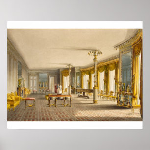 Poster Le salon du nord, ou galerie de pièce de musique