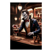 Le sang sur le bar, le Bartending de Dracula