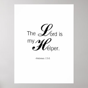 Poster Le Seigneur est mon aide