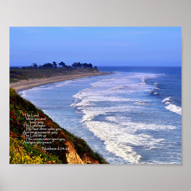 Poster Le Seigneur vous bénisse et vous garde (Devant)