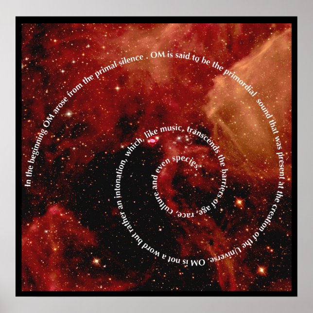 Poster Le sens de OM (Devant)