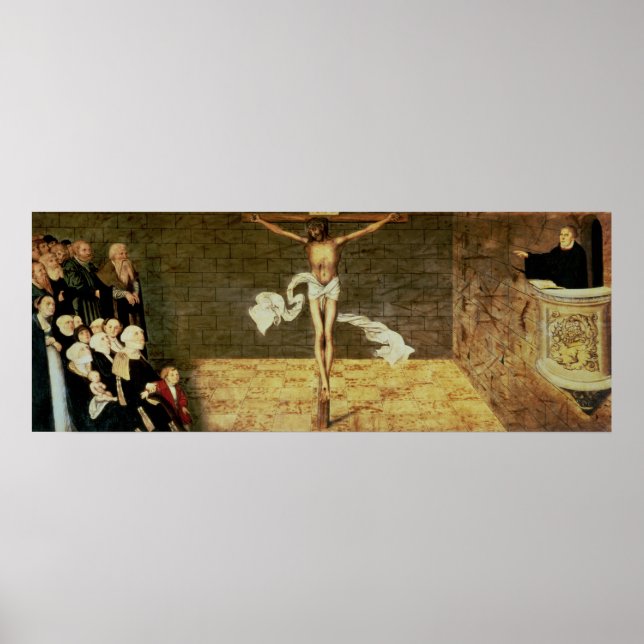 Poster Le sermon de Martin Luther (Devant)