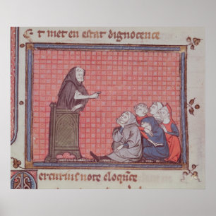 Poster Le sermon, d'Ovide moralisent