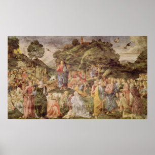 Poster Le sermon sur le bâti, du Sistine