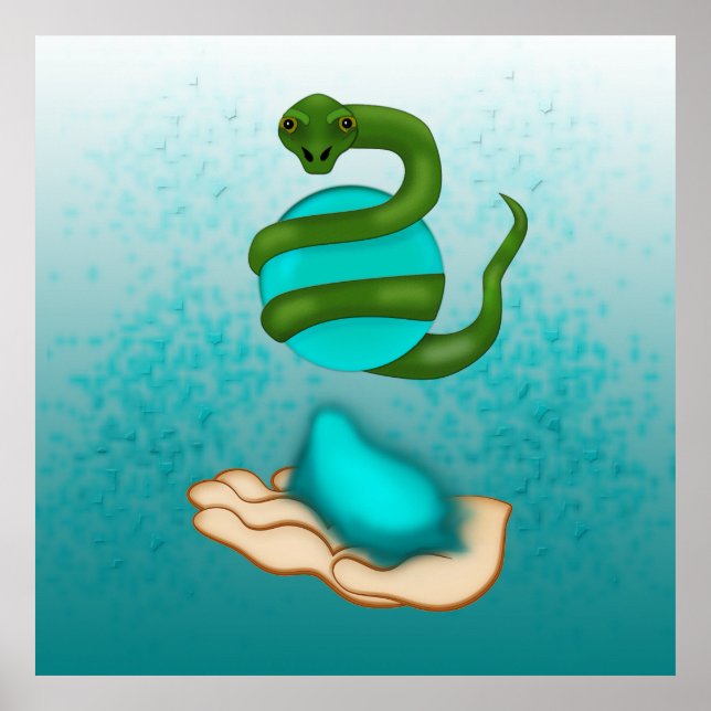 Poster Le serpent (Devant)