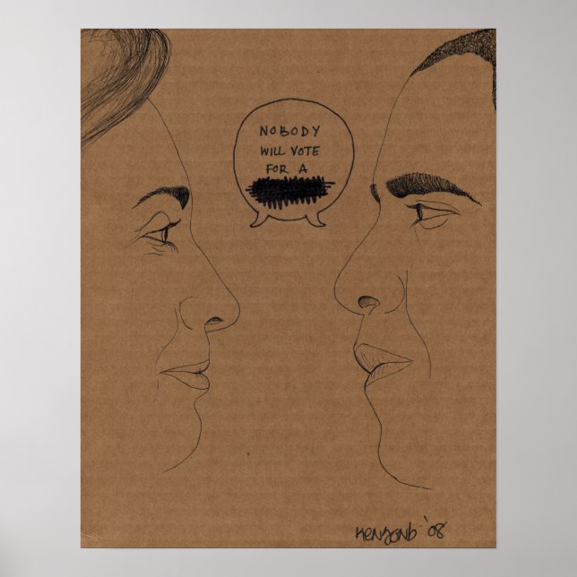 Poster Le sexisme contre le racisme (Devant)