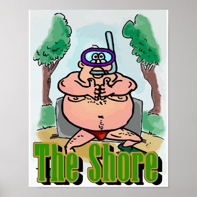 Poster Le Shore Fun (Devant)