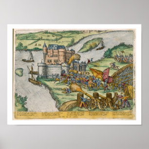 Poster Le siège de Louvain et le héroisme de Harman Reu