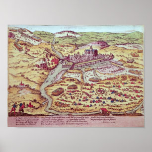 Poster Le siège de St Quentin, le 27 juillet 1557
