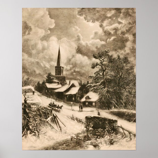 Poster Le Sleigh Ride (Devant)