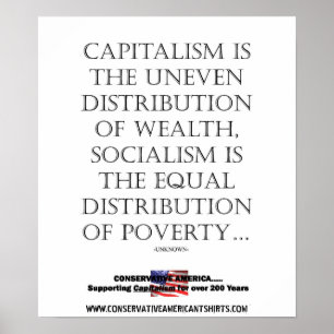 POSTER LE SOCIALISME NE FONCTIONNE PAS