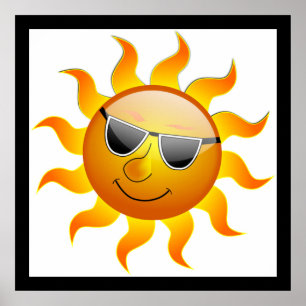 POSTER LE SOLEIL DU COOL