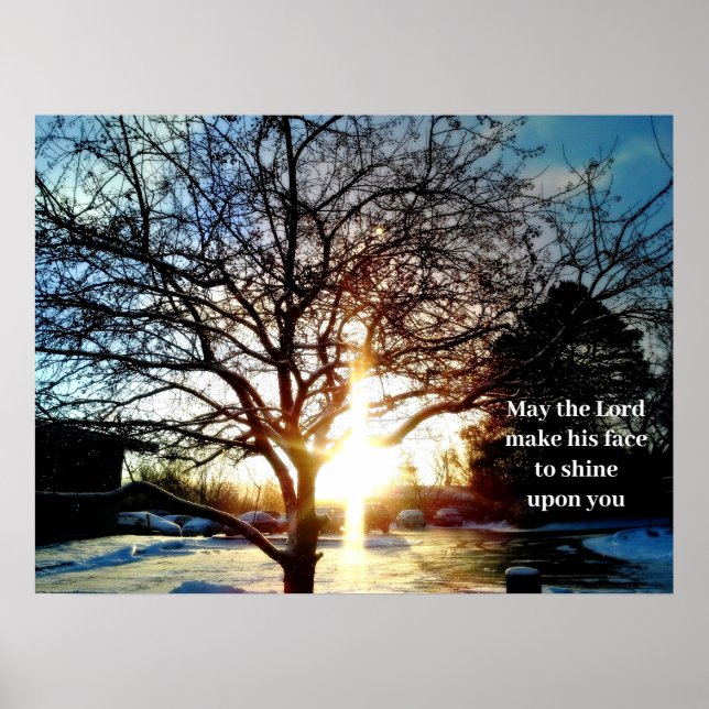 Poster LE SOLEIL DU MATIN CRÉE L'affiche CROSS (Devant)