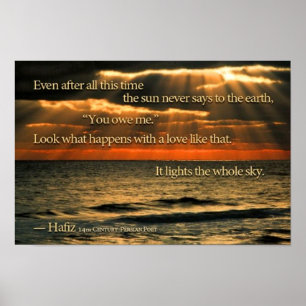 Poster Le Soleil ne dit jamais