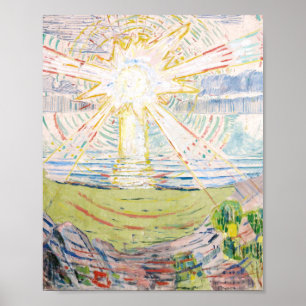 Poster Le Soleil Par Edvard Munch