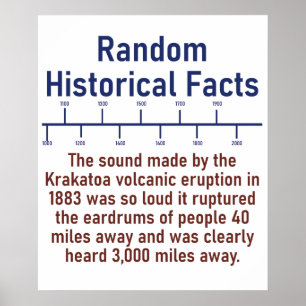 Poster Le Son De L'Éruption Volvanique De Cracovie