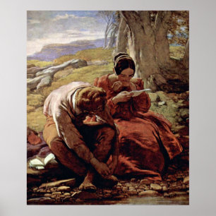 Poster Le sonnet, par William Mulready