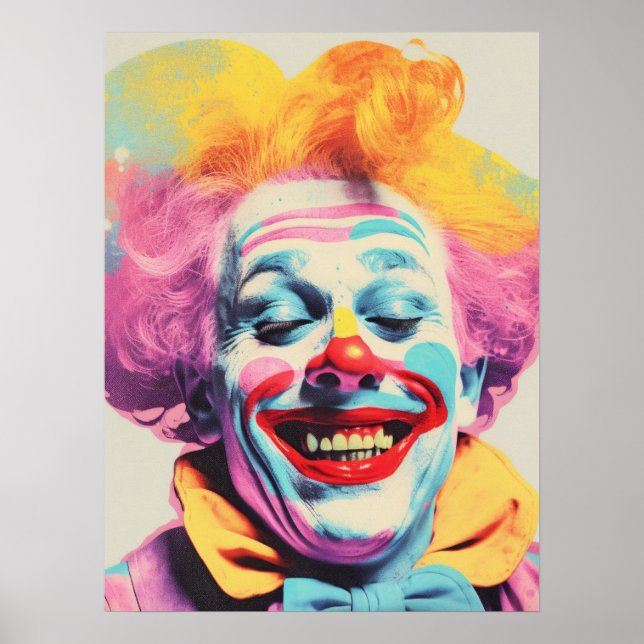 Poster Le sourire clown (Devant)