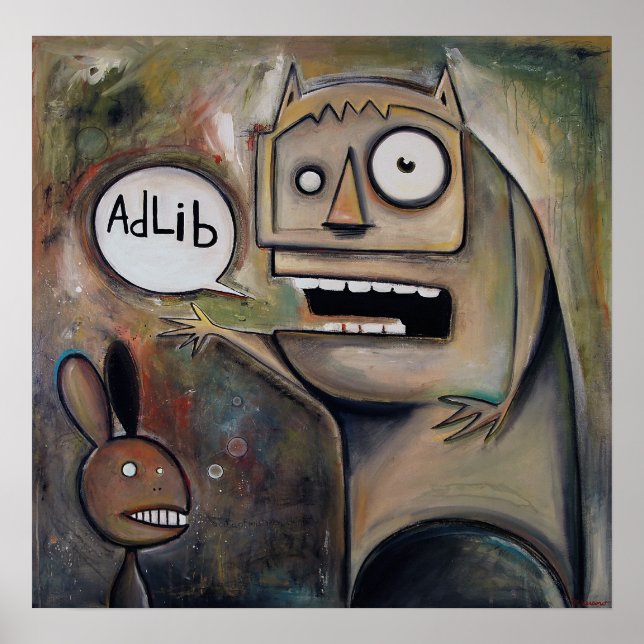 Poster Le Spectacle Doit Continuer (Devant)