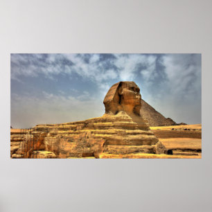 Poster Le sphinx de l'Egypte