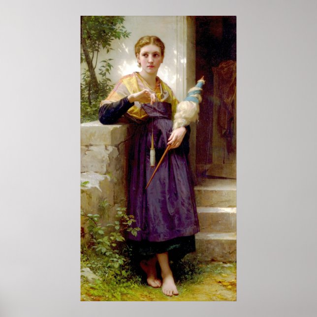 Poster Le Spinner (1873) (Devant)