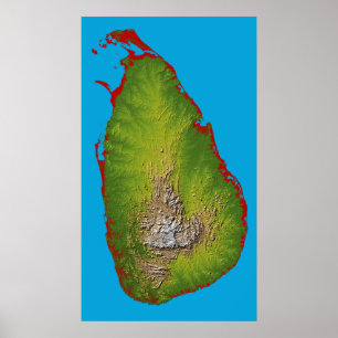 Poster Le Sri Lanka