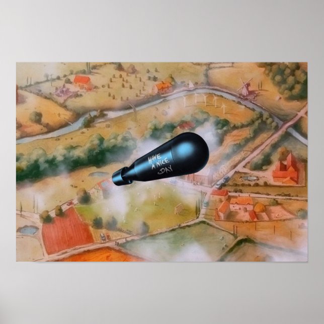 POSTER LE STRIP COMIQUE PRÉSENTE (Devant)