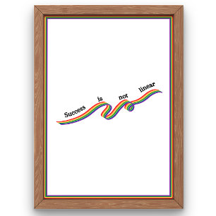 Poster Le succès n'est pas linéaire