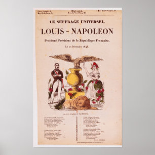 Poster Le Suffrage Universel