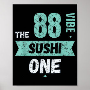 Poster Le Sushi Un _ Famille Correspondante Couple Amis –