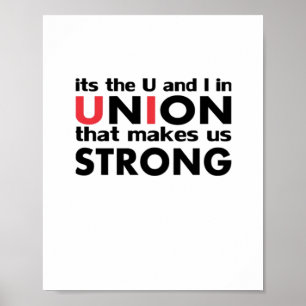 Poster Le Syndicat Du Travail Qui Nous Rend Forts Classiq