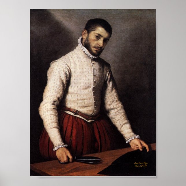 Poster Le Tailleur, Le Tailor Giovanni Battista Moroni (Devant)