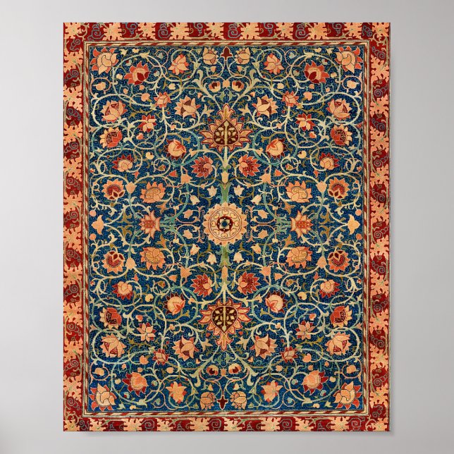Poster Le tapis Holland Park de William Morris (Devant)