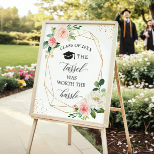 Poster Le Tassel Vaut Le Signe De Graduation Hassle